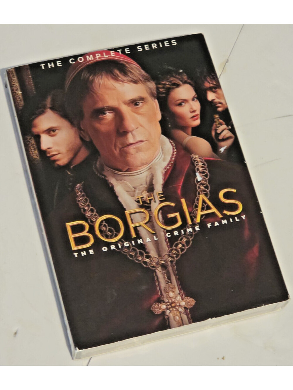 The Borgias Complete Series DVD 9-Disc Set Seasons 1-3 Jeremy Irons Slipcover